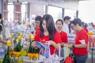 ประมวลภาพพิธีบวงสรวงใหญ่ ท้าวเวสสุวรรณโณ วัดจุฬามณี ปี ๒๕๖๗