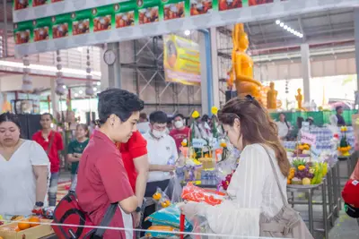 ประมวลภาพพิธีบวงสรวงใหญ่ ท้าวเวสสุวรรณโณ วัดจุฬามณี ปี ๒๕๖๗