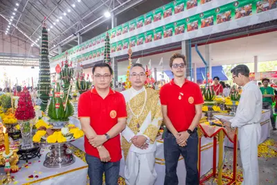 ประมวลภาพพิธีบวงสรวงใหญ่ ท้าวเวสสุวรรณโณ วัดจุฬามณี ปี ๒๕๖๗