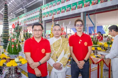 ประมวลภาพพิธีบวงสรวงใหญ่ ท้าวเวสสุวรรณโณ วัดจุฬามณี ปี ๒๕๖๗