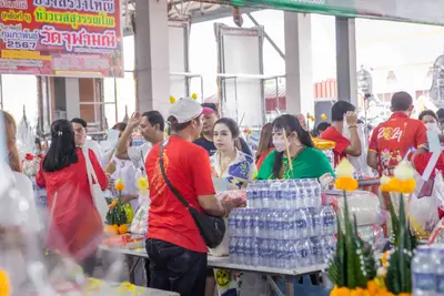 ประมวลภาพพิธีบวงสรวงใหญ่ ท้าวเวสสุวรรณโณ วัดจุฬามณี ปี ๒๕๖๗