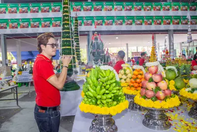 ประมวลภาพพิธีบวงสรวงใหญ่ ท้าวเวสสุวรรณโณ วัดจุฬามณี ปี ๒๕๖๗