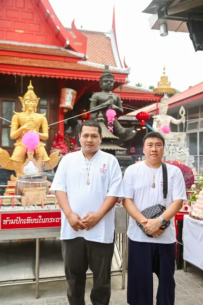 ประมวลภาพพิธีบวงสรวงสมโภช ครบ ๓๕ ปี และพิธีเททองหล่อพระ วัดจุฬามณี ปี ๒๕๖๗