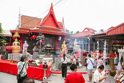ประมวลภาพพิธีบวงสรวงสมโภช ครบ ๓๕ ปี และพิธีเททองหล่อพระ วัดจุฬามณี ปี ๒๕๖๗