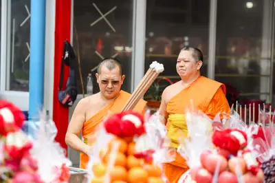 ประมวลภาพพิธีบวงสรวงสมโภช ครบ ๓๕ ปี และพิธีเททองหล่อพระ วัดจุฬามณี ปี ๒๕๖๗