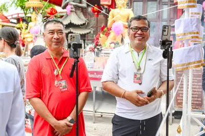 ประมวลภาพพิธีบวงสรวงสมโภช ครบ ๓๕ ปี และพิธีเททองหล่อพระ วัดจุฬามณี ปี ๒๕๖๗