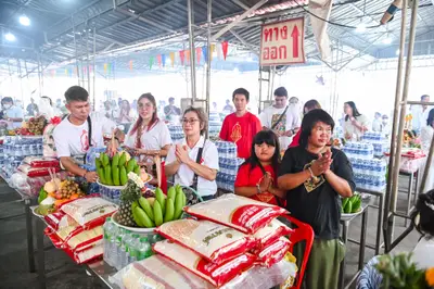 ประมวลภาพพิธีบวงสรวงสมโภช ครบ ๓๕ ปี และพิธีเททองหล่อพระ วัดจุฬามณี ปี ๒๕๖๗
