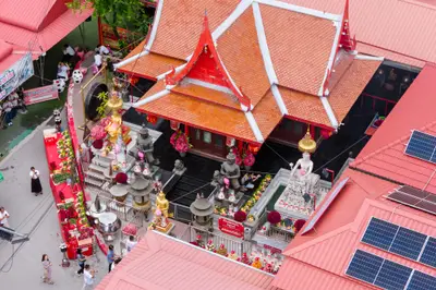 ประมวลภาพพิธีบวงสรวงสมโภช ครบ ๓๕ ปี และพิธีเททองหล่อพระ วัดจุฬามณี ปี ๒๕๖๗