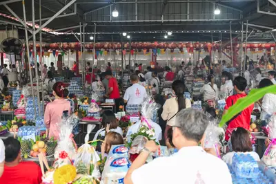 ประมวลภาพพิธีบวงสรวงสมโภช ครบ ๓๕ ปี และพิธีเททองหล่อพระ วัดจุฬามณี ปี ๒๕๖๗