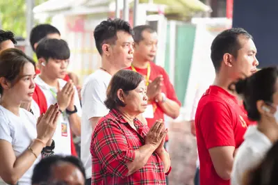 ประมวลภาพพิธีบวงสรวงสมโภช ครบ ๓๕ ปี และพิธีเททองหล่อพระ วัดจุฬามณี ปี ๒๕๖๗