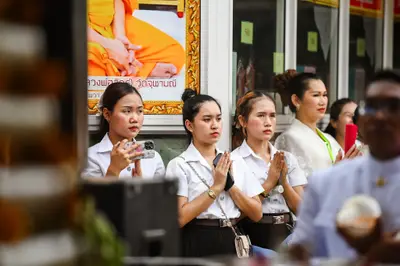 ประมวลภาพพิธีบวงสรวงสมโภช ครบ ๓๕ ปี และพิธีเททองหล่อพระ วัดจุฬามณี ปี ๒๕๖๗