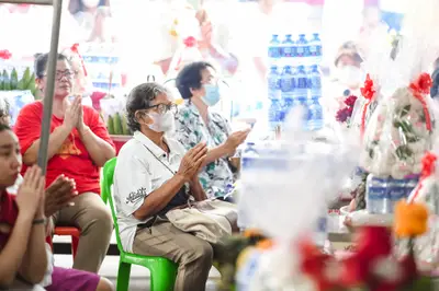 ประมวลภาพพิธีบวงสรวงสมโภช ครบ ๓๕ ปี และพิธีเททองหล่อพระ วัดจุฬามณี ปี ๒๕๖๗