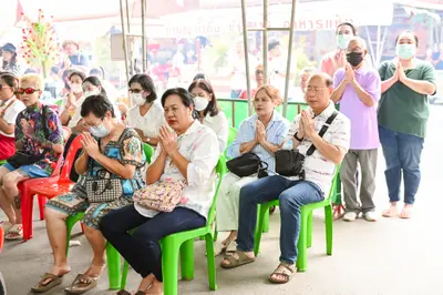 ประมวลภาพพิธีบวงสรวงสมโภช ครบ ๓๕ ปี และพิธีเททองหล่อพระ วัดจุฬามณี ปี ๒๕๖๗