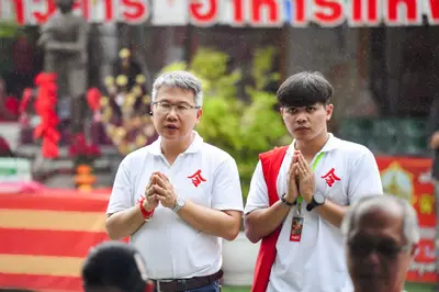 ประมวลภาพพิธีบวงสรวงสมโภช ครบ ๓๕ ปี และพิธีเททองหล่อพระ วัดจุฬามณี ปี ๒๕๖๗
