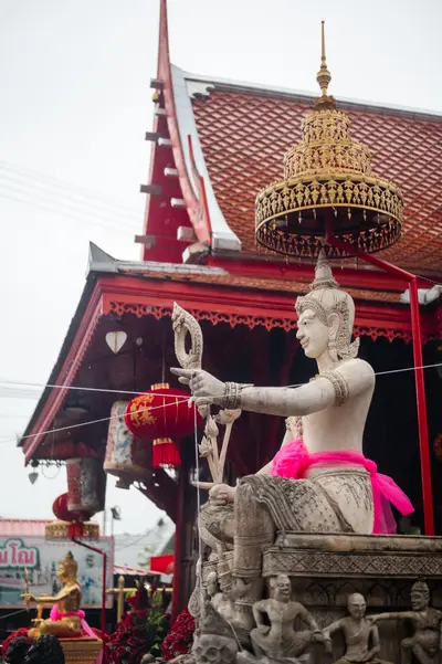 ประมวลภาพพิธีบวงสรวงสมโภช ครบ ๓๕ ปี และพิธีเททองหล่อพระ วัดจุฬามณี ปี ๒๕๖๗