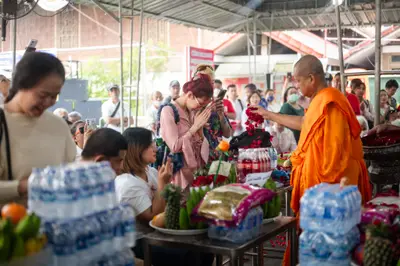 ประมวลภาพพิธีบวงสรวงสมโภช ครบ ๓๕ ปี และพิธีเททองหล่อพระ วัดจุฬามณี ปี ๒๕๖๗