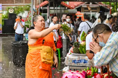 ประมวลภาพพิธีบวงสรวงสมโภช ครบ ๓๕ ปี และพิธีเททองหล่อพระ วัดจุฬามณี ปี ๒๕๖๗