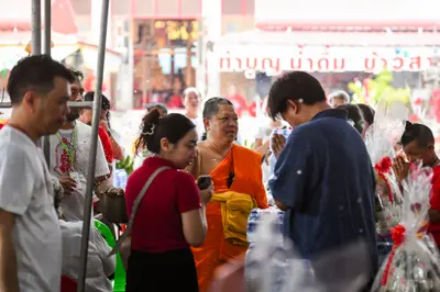 ประมวลภาพพิธีบวงสรวงสมโภช ครบ ๓๕ ปี และพิธีเททองหล่อพระ วัดจุฬามณี ปี ๒๕๖๗