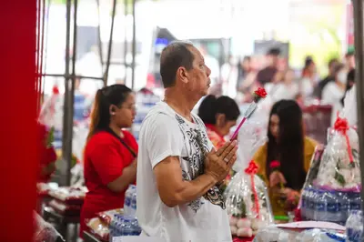 ประมวลภาพพิธีบวงสรวงสมโภช ครบ ๓๕ ปี และพิธีเททองหล่อพระ วัดจุฬามณี ปี ๒๕๖๗