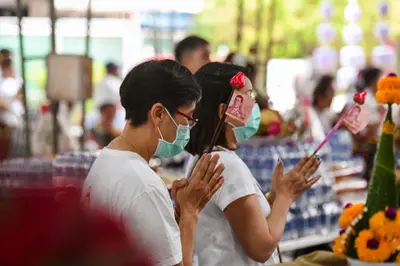 ประมวลภาพพิธีบวงสรวงสมโภช ครบ ๓๕ ปี และพิธีเททองหล่อพระ วัดจุฬามณี ปี ๒๕๖๗