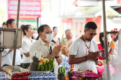 ประมวลภาพพิธีบวงสรวงสมโภช ครบ ๓๕ ปี และพิธีเททองหล่อพระ วัดจุฬามณี ปี ๒๕๖๗