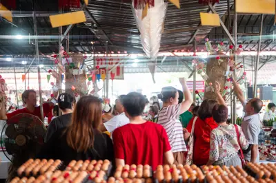 ประมวลภาพพิธีบวงสรวงสมโภช ครบ ๓๕ ปี และพิธีเททองหล่อพระ วัดจุฬามณี ปี ๒๕๖๗