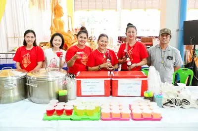 ประมวลภาพพิธีบวงสรวงสมโภช ครบ ๓๕ ปี และพิธีเททองหล่อพระ วัดจุฬามณี ปี ๒๕๖๗