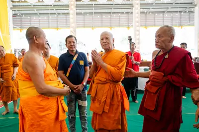 ประมวลภาพพิธีบวงสรวงสมโภช ครบ ๓๕ ปี และพิธีเททองหล่อพระ วัดจุฬามณี ปี ๒๕๖๗