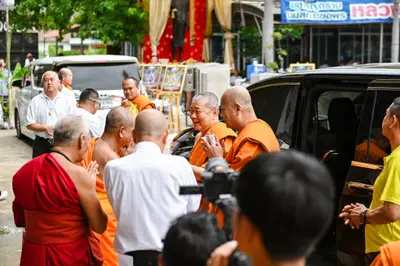 ประมวลภาพพิธีบวงสรวงสมโภช ครบ ๓๕ ปี และพิธีเททองหล่อพระ วัดจุฬามณี ปี ๒๕๖๗