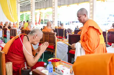 ประมวลภาพพิธีบวงสรวงสมโภช ครบ ๓๕ ปี และพิธีเททองหล่อพระ วัดจุฬามณี ปี ๒๕๖๗