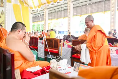ประมวลภาพพิธีบวงสรวงสมโภช ครบ ๓๕ ปี และพิธีเททองหล่อพระ วัดจุฬามณี ปี ๒๕๖๗