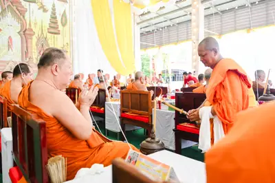 ประมวลภาพพิธีบวงสรวงสมโภช ครบ ๓๕ ปี และพิธีเททองหล่อพระ วัดจุฬามณี ปี ๒๕๖๗