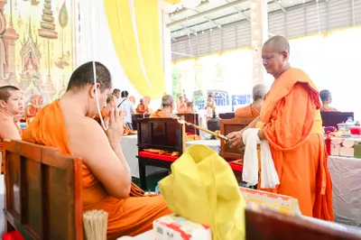 ประมวลภาพพิธีบวงสรวงสมโภช ครบ ๓๕ ปี และพิธีเททองหล่อพระ วัดจุฬามณี ปี ๒๕๖๗