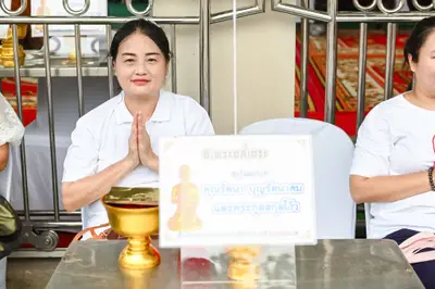 ประมวลภาพพิธีบวงสรวงสมโภช ครบ ๓๕ ปี และพิธีเททองหล่อพระ วัดจุฬามณี ปี ๒๕๖๗