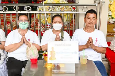 ประมวลภาพพิธีบวงสรวงสมโภช ครบ ๓๕ ปี และพิธีเททองหล่อพระ วัดจุฬามณี ปี ๒๕๖๗