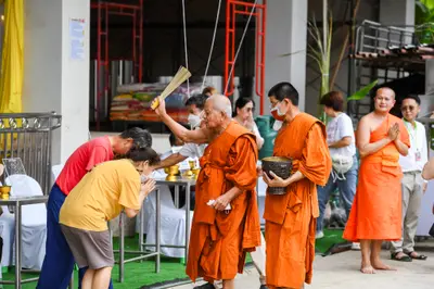 ประมวลภาพพิธีบวงสรวงสมโภช ครบ ๓๕ ปี และพิธีเททองหล่อพระ วัดจุฬามณี ปี ๒๕๖๗