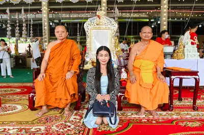 ประมวลภาพพิธีบวงสรวงสมโภช ครบ ๓๕ ปี และพิธีเททองหล่อพระ วัดจุฬามณี ปี ๒๕๖๗