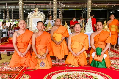 ประมวลภาพพิธีบวงสรวงสมโภช ครบ ๓๕ ปี และพิธีเททองหล่อพระ วัดจุฬามณี ปี ๒๕๖๗