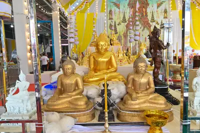 ประมวลภาพพิธีบวงสรวงสมโภช ครบ ๓๕ ปี และพิธีเททองหล่อพระ วัดจุฬามณี ปี ๒๕๖๗