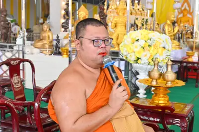 ประมวลภาพพิธีบวงสรวงสมโภช ครบ ๓๕ ปี และพิธีเททองหล่อพระ วัดจุฬามณี ปี ๒๕๖๗