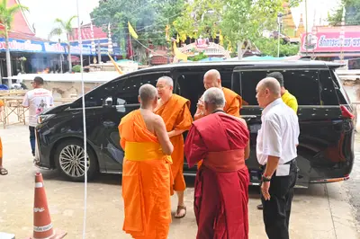 ประมวลภาพพิธีบวงสรวงสมโภช ครบ ๓๕ ปี และพิธีเททองหล่อพระ วัดจุฬามณี ปี ๒๕๖๗