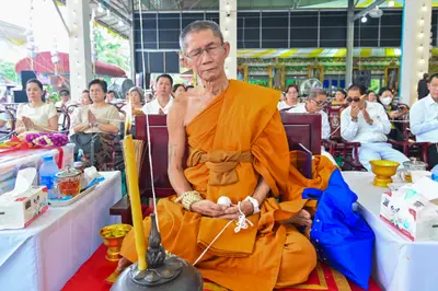 ประมวลภาพพิธีบวงสรวงสมโภช ครบ ๓๕ ปี และพิธีเททองหล่อพระ วัดจุฬามณี ปี ๒๕๖๗