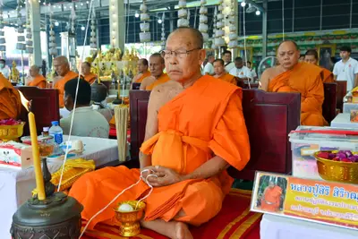 ประมวลภาพพิธีบวงสรวงสมโภช ครบ ๓๕ ปี และพิธีเททองหล่อพระ วัดจุฬามณี ปี ๒๕๖๗