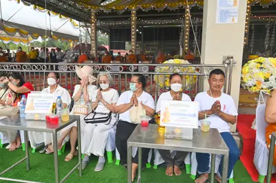ประมวลภาพพิธีบวงสรวงสมโภช ครบ ๓๕ ปี และพิธีเททองหล่อพระ วัดจุฬามณี ปี ๒๕๖๗