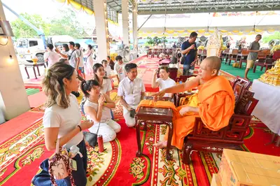 ประมวลภาพพิธีบวงสรวงสมโภช ครบ ๓๕ ปี และพิธีเททองหล่อพระ วัดจุฬามณี ปี ๒๕๖๗