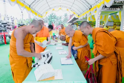 ประมวลภาพพิธีเจริญพระพุทธมนต์เฉลิมพระเกียรติ วัดจุฬามณี ปี ๒๕๖๗