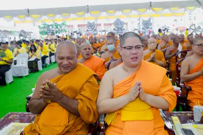 ประมวลภาพพิธีเจริญพระพุทธมนต์เฉลิมพระเกียรติ วัดจุฬามณี ปี ๒๕๖๗