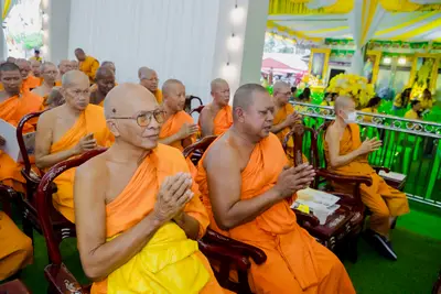 ประมวลภาพพิธีเจริญพระพุทธมนต์เฉลิมพระเกียรติ วัดจุฬามณี ปี ๒๕๖๗