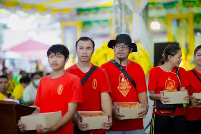 ประมวลภาพพิธีเจริญพระพุทธมนต์เฉลิมพระเกียรติ วัดจุฬามณี ปี ๒๕๖๗
