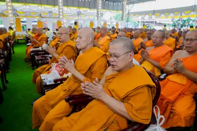 ประมวลภาพพิธีเจริญพระพุทธมนต์เฉลิมพระเกียรติ วัดจุฬามณี ปี ๒๕๖๗